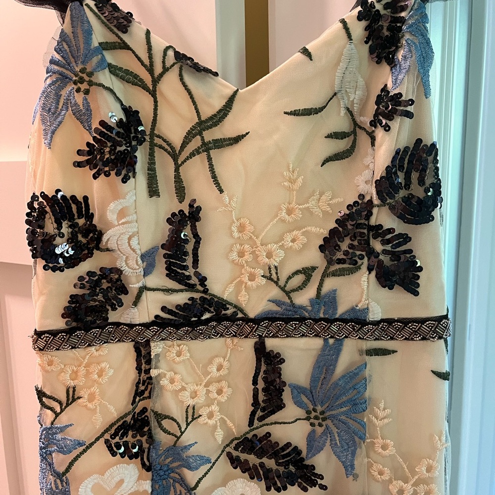 Beaded Cocktail Dress NWT - Picture 3 of 5